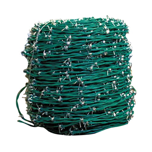 [APP1253] ALAMBRE DE PÚAS PVC CAL 12.5 300 ML